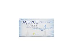 ACUVUE OASYS con tecnologia HYDRACLEAR PLUS - Lenti a contatto quindicinali - Protezione UV;-4.00 diottrie; BC 8.4; DIA 14.00; 6 lenti