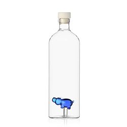 Ichendorf Milano Animal Farm Collection Bottle with Hippo Borosilicate Glass