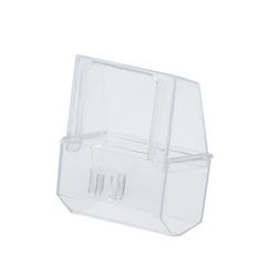 Mangeoire pour Cage à Oiseaux - Comprend Un auberge pour Votre Animal de Compagnie - Fabriqué en Plastique Durable et Durable - Facile à Installer et à Nettoyer - Fil