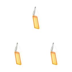 Lifesystems Glow-In-The-Dark Key Ring Marker To Locate Kit Easily In The Dark, Orange (Pack of 3)