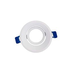 Silver Electronics Beugel Bolt rond draaibaar wit voor module COB 930101