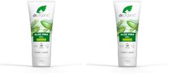 Dr. Organic Gel de Aloe Vera con Aceite de Árbol del Té Orgánico y Árnica, 200 ml (Paquete de 2)
