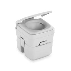 Dometic 301096202 Inodoro portátil de 2.5 galones, pergamino