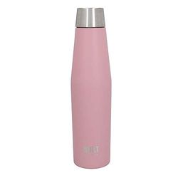 Built Apex Insulated Water Bottle with Leakproof Perfect Seal Lid, Sweatproof 100% Reusable BPA Free 18/8 Stainless Steel Flask, Light Pink, 540 ml