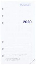 Brunnen 107490420 - Agenda settimanale, 2020, 1 pagina = 1 settimana, dimensione foglio: 9, 3 x 17, 2 cm