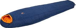 McKINLEY Trekker, Sacco a Pelo Unisex Adulto, Bluepetrol/Orange, 195L