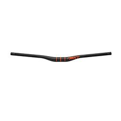 Guidon NEXT relevé 20mm - 35 x 760 - carbone/orange
