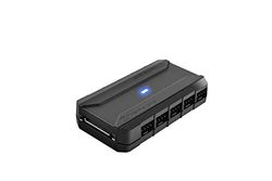 Thermaltake FP -10 Commander Port Hub for PWM Fans, 10 Ports, SATA Power Input, 2 Years Warranty - Black