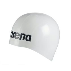Arena Moulded PRO II, Cuffia da Nuoto Misto, Bianco, Taglia Unica