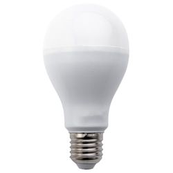 Bombilla LED E27 20W, luz fría, ahorro energético, larga duración; ideal para iluminación general y eficiente en hogares y oficinas.