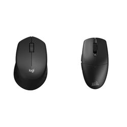 Logitech M330 Silent Plus & Corsair M55 Wireless Souris de Jeu