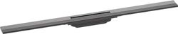 hansgrohe Ready-set douchegoot RainDrain Flex, afvoergoot 900 mm, vloerafvoer douche in te korten, geborsteld zwart chroom