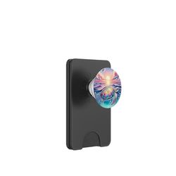 Sea Turtle Phone Grip Beach Cell Phone Pop Out Button Holder PopSockets PopWallet pour MagSafe