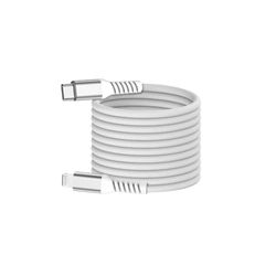 WE USB-C/Lightning-kabel, USB2,0-9V/3A/27W, 2 meter, wit