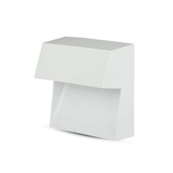 Faretto Segnapasso LED a Montaggio Superficiale Quadrato 3W, per Esterno Bianco Luce Naturale 4000K