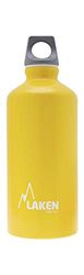 Bot. alu. Futura 0,6 L.-tapón gris -Amarillo Bot.