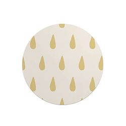 Questo Casa, Round Digital Printed Mouse Pad, Non-Slip Base, for Office and Home, Diameter:22cm