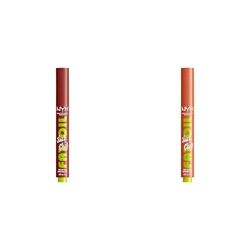 NYX Professional Makeup Lip Balm, A Hint of Colour, Infused with Oils for Long Lasting Hydration, Lightweight & Vegan Formula: Fat Oil Slick Click, Going Viral & Hits Different Bundle