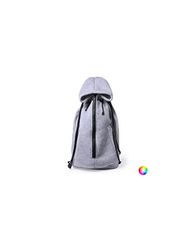 BigBuy Outdoor Backpack Bag with Strings 145789. S1412072, Adults Unisex, Black, Unique