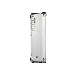 WE kompatibelt fodral med [XIAOMI MI Note 10 Lite] - fint fodral med stötdämpningsteknik och premium TPU-silikonfinish [Shock Absortion] - transparent