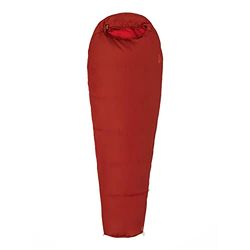 Marmot Nanowave 45 Long, Sacco a Pelo Estivo, Leggero e Lungo, Adatto per il Campeggio e il Trekking Uomo, Brick, 198 cm