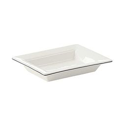 Gedy G-Lucrezia, Jabonera Blanco, componentes Fabricados en cerámica, Medidas 2,2 x 13 x 10 cm y Peso 0,202 kg, diseño R&S, 2 años de garantía, Talla única