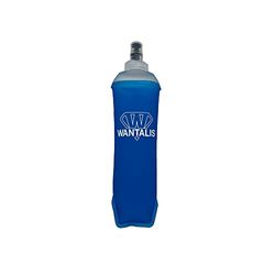 Wantalis Petaca de running de 250 ml flexible para bolsa de hidratación | Botella con válvula de seguridad para morder| Perfil ergonómico | Libre de BPA