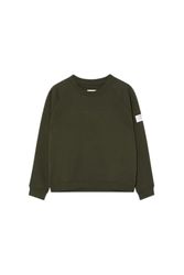 ECOALF - Sirahalf sweatshirt voor dames van gerecycled biologisch katoen, lange mouwen, comfortabel en veelzijdig, basic sweatshirt, maat XS, groen, Groen, XS