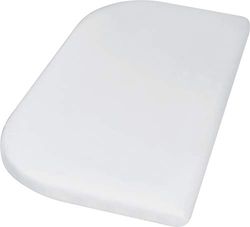 Playshoes Jersey Fitted Sheet Mattress Protector Waterproof, Sábana Bajera Ajustable para colchón Impermeable bebé, Blanco (Blanco 1), 81 x 42 x 10 cm / 32 x 16.5 x 4 Inch