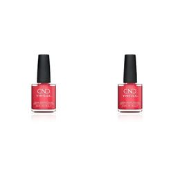 CND Vinylux Long Wear Nail Polish (No Lamp Required), 15 ml, Red, Lobster Roll (Pack of 2)
