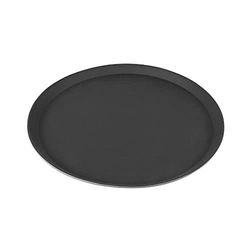 'Cambro Tray 16' Ronde Treadlite-Zwart (1600TL110) Categorie: Serveerschotels en dienbladen'