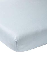 Meyco 566003 Jersey hoeslaken, boxmatras, lichtblauw