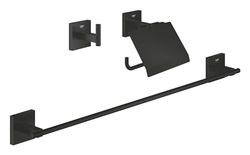 GROHE 411242430 Start Cube Accessory 3-in-1 badset 3 in 1, mat zwart