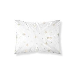 BELUM | Harry Potter Pillowcase, 100% Cotton Hpotter Stars Gold Pillowcase 40x60