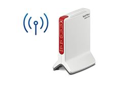 AVM Fritz!Box 6820 LTE International Modem Routeur 4G/3G, Slot pour SIM, WiFi N 450 Mbit/s, 1 Port LAN Gigabit, Interface en Italien