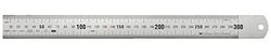 BMI Règle en acier inoxydable - Longueur : 600 mm