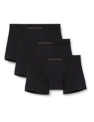 bruno banani Boxershorts för män (3-pack), Svart (svart 0007), S