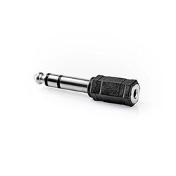 VALUALINE AC-007 Adaptador Jack 3'5, preto