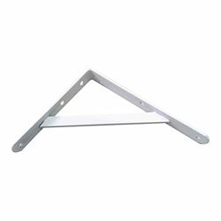 White Steel Square Fortex 20X25Cm