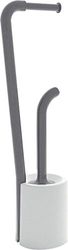 Gedy Wendy Foot Column, Resin, White and Grey, 16 x 20.4 x 69.80 cm