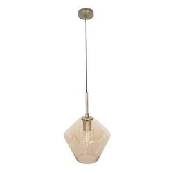 Zarivy Ciondolo Pinap 1xe27 in pelle e ambra, misure Regx23x23 cm. Un accessorio elegante che unisce stile e natura, ideale per ogni occasione. Dona un tocco unico al tuo look.