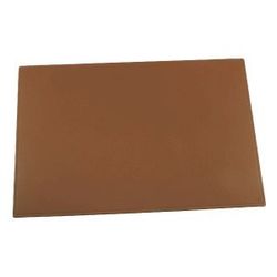 Läufer 35046 - Ambiente SCALA brievenmand van echt leer Bureauonderlegger 45 x 65 cm. cognac