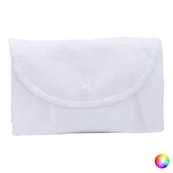 BigBuy Accessories 143246, Bolsa Plegable Unisex-Adult, Blanco, 45 x 33 x 12 cm (Asas: 56 cm)