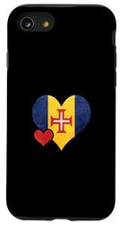 Madeira Flag Heart Case for iPhone SE (2020) / 7/8