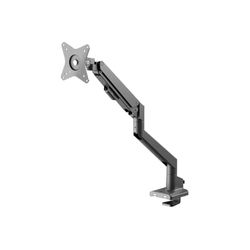 goobay Monitorhouder met gasveer voor monitoren van 43-81 cm (17 tot 32 inch), max. 9 kg, eenvoudige snap-in montage van armen, VESA 75/100 mm, zwart, 70813