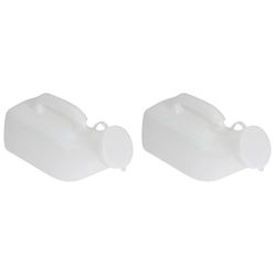 Aidapt Male Portable Urinal 1L Capacity Spill Resistant (Pack of 2)