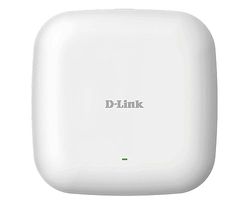 D-Link DAP-2610 - PoE WiFi AC1300 Wave2 MU-MIMO Dual Band para interior (802,11 ac até 1300 Mbps), porta Gigabit de 100/1000 Mbps, WPA2 Enterprise, Red. adius, partição WLAN, branco