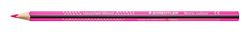 Staedtler Noris colour 187 Crayon de couleur, surface douce, haute résistance à la rupture, fabriqué en bois recyclé, produit unique, magenta, boîte pliable, 12 crayons de couleur, 187-20