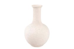 Jarron keramiek beige 25 x 20 x 42 cm