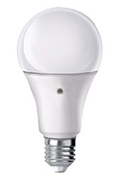 Foshan Electric Lighting Co., Ltd. Lampada Goccia - 9W 3000K E27 Sensore Crepuscolare 2 LATI